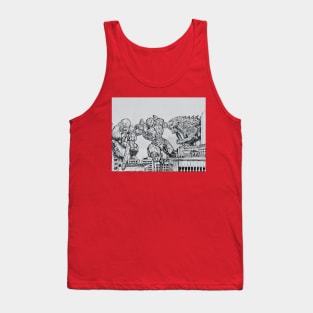 The Clash of Titans Tank Top